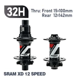 ARC Hub Mountain Bike Hub 009 HG / MS / XD 32 Holes 6 Disc Bolt J-Bend MTB Hub NBK Disc Bearings Cycle Wheel Rim Hub HG 12 Speed