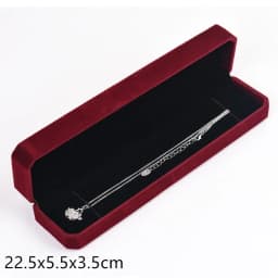 Wine Red Jewelry Packaging Necklace Packaging Organizer Ring Box Bulk Gift Box Earring Holder Gift Box Necklace Organizer 2025
