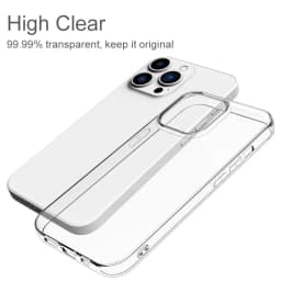 Ultra Thin Clear Phone Case For iPhone 16 15 14 13 12 11 Pro Max Silicone Soft Cover For iPhone X XS Max XR 7 8 Plus Back Cover