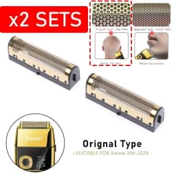 Replacement Blade for Kemei KM-2028 2027 TX8 Original Professional Blades Set Hair Trimmer Clipper Barber Shaving Accessories