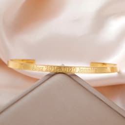 Couple Name Text Engrave Custom Bangle Personalized Bracelet Cuff Gift for Women Men Family Friend Metal Stainless Steel Jewelry