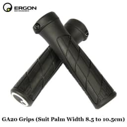 ERGON Mountain Bike Handlebar Grips GP1 GP3 GP5 Bicycle Bar End Mount Clamp Handle Grip Ergonomics Rubber Road Cycling Lock Grip