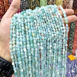 6-8mm Irregular Natural Amethyst Garnet Kunzite Labradorite Rose Quartz Chip Stone Beads For Jewelry Making Bracelets Necklace