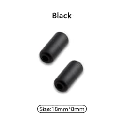 1Pair Matte Metal Shoelaces Locks Capsules Shoelaces Durable buckle Colorful Shoes Accessories Aesthetic Sports Laces Lock