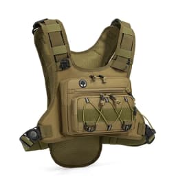 Outdoor Tactical Camouflage Battle Chest Bag Multi-Functional Water Bag Phone Integrated Vest Bag for Men And Women