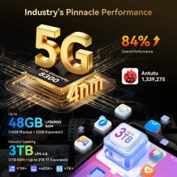 Blackview XPLORE 2 Satellite Rugged Smartphone Android 15 20000mAh Battery 6.73' 3.2K 120Hz AMOLED Display Satellite Communicati
