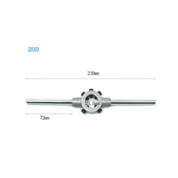 Round Die Wrench Adjustable Manual Die Wrench Holder Circular Die Handle Hand Tool For Dies Threading Tools