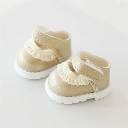 3.5cm Doll Canvas Shoes Leather Shoes For 15 17 cm For Labubu Doll Mini 1/6 BJD OB27 10cm Cotton Doll Clothing Outfit Accessory
