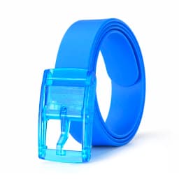 Universal Colored Silicone Candy Color Square Pin Buckle Belt Fashion Match Casual Pants Belt Trendy Women's Banquet Gifts