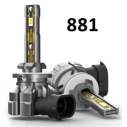 BMTxms 2PCS Canbus H11 H8 LED Fog Light Bulbs H10 9145 H16JP H27 880 881 H27W LED H4 H9 9006 HB4 Car Driving Lamp White Yellow