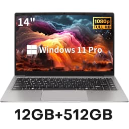 Xiaman Ultra Slim Windows 11 Laptop Computer 14.1" 12GB RAM 1TB 2TB SSD Intel A3950 Notebook 1920*1080 Office Study Computer PC