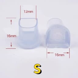 2-20pcs Silicone Heel Protectors Stoppers Latin Stiletto Dancing Covers Antislip High Heeler Bridal Wedding Shoes Accessories