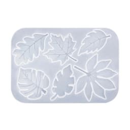 Crystal Epoxy Mold Silicone Mold for Pendant Leaves Bow Mirror Craft Mold Silicone Mould Jewelry Making Tool