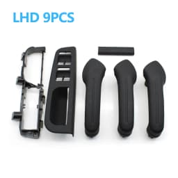 LHD Car Front Rear Left Right Black Door Pull Grab Handle For VW Bora Golf 4 MK4 Jetta 1999 2000 2001 2002 2003 2004
