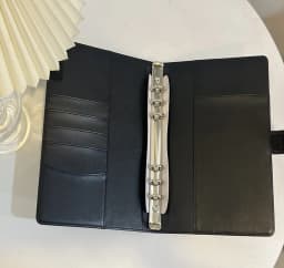 A6/A5 Macaroon 18 Colors PU Leather DIY Binder Photocards Collect Book Diary Agenda Planner Cover Album Stationery