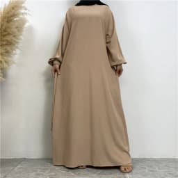Modest Abaya Ramadan Musulman De Mode Maxi Robe Turkey Kaftan Islamic Clothing Muslim For Women Hijab Dress Caftan Vestidos