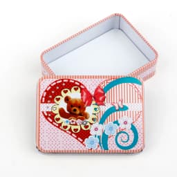 1Pc New Vintage Cartoon Tin Box Sealed Jar Packing Boxes Sewing Accessories Jewelry Candy Coin Storage Gift Small Storage Box