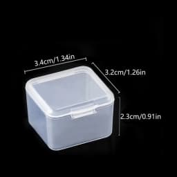 1/6/9/15/30Grids DIY Diamond Jewelry Storage Box Grids Clear Nail Art Rhinestones Tools Beads Display Storage Case Organizer Box