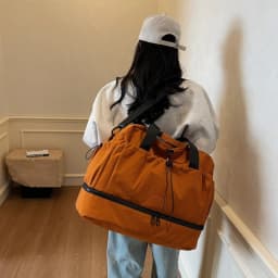 Large Travel Bag - Spacious, Lightweight & Durable. with Adjustable Strap & Pockets. Perfect for Travel & Commute Сумка Женская