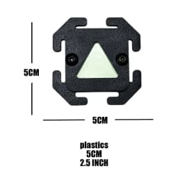 Molle EDC Identify Safety Outdoor Mark Strip Patch Umbrella Blood Type Nuclear Radiation Cat Eyes Tactical Equipment Accessorry