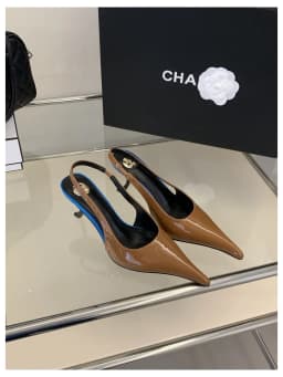 2026 SPring New Brand Pointed Toe Slingback Sandal Thin Heel Pumps Shallow Slip On Ladies Elegant Sandal Fashion Pumps For Party