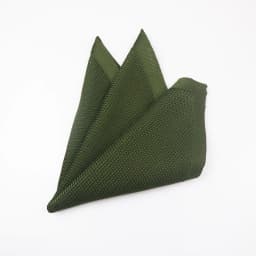 2025 Winter Design Mens Knitted Pocket Square Khaki White Solid Color Handkerchief Wedding Groom Suit Accessories Daily Hanky
