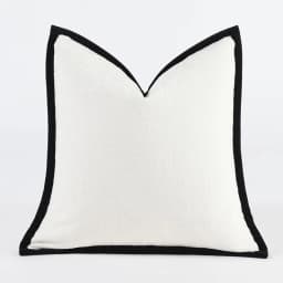 Plain Color Pillows Thick Chenille Cushion Case Modern Fashion Orange Green Decorative Pillow Cover For Sofa Chair Home Decorate