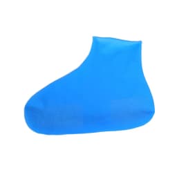 New Thickened Elastic Latex Shoe Covers Waterproof Shoe Covers Outdoor Rain Boots PVC Silicone Anti Slip Thick Rain Shoe Covers