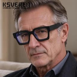 Trendy Square Anti Blue Light Reading Glasses Men Women Classic Designer Clear Presbyopic Eyewear Prescription Optical Glasses
