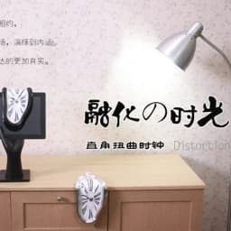 2023 New Novel Surreal Melting Distorted Wall Clocks Surrealist Salvador Dali Style Wall Decororation Home Garden Clock