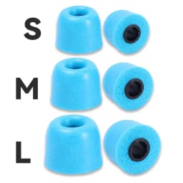 Replacement Memory Foam Ear Tips for 4.5mm Connect Hole S/M/L EarPlug Soft Foam Earbud Tips for in-Ear Headphones Ear Pad Cover