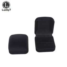 Engagement Velvet Ring Box Jewelry Display Storage Boxes For Wedding Ring Valentine's Day Gift Organizer Earrings