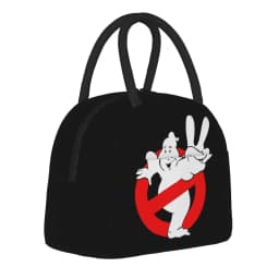 Ghostbuster Insulated Lunch Bag Cooler Bag Reusable,Meal Container High Capacity Tote Lunch Box Food Storage Bags