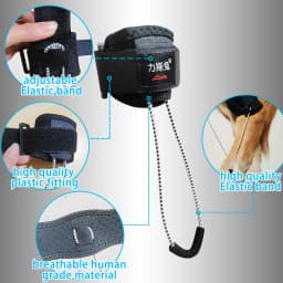 Dog Knuckling Corrector Toe Dragging Brace for Rear Back Leg Paw with Sciatic Nerve Injuries. Myelopathy and Spinal Injuries