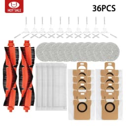 For Xiaomi Mijia M30 Pro C107 Replacement Spare Parts Accessories Mop Cloth Dust Bag Hepa Filter Main Brush