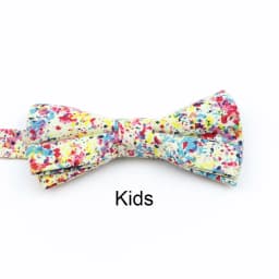 Cotton Floral Parent-Child Bowtie Set Bow Tie Necktie For Men Wedding Party Business Suits Gravata Pink Yellow Butterfly Cravats