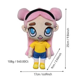 25CM Avatar World Plush Toy Soft Doll Stuffed Plushies Figure Anime Cosplay Cartoon Birthday Present Christmas Gift for Fans Gir