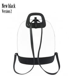 New D Buckle Oblong Handle Slim PU Leather Strap for O Bag 50 Belt Bottom Backpack Kit Combination Set for Obag 50