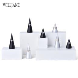 Metal Ring Earrings Display Holder Shops Selling Stand T Bar Stud Earrings Storage Hanger Dangle Jewelry Photography Organizer