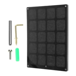 Pin Display Case Acrylic Brooch Pin Collections Display Organizers for Medals Jewelry Pin Collections Holder Tabletop & Wall