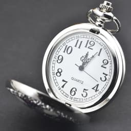 Retro Bronze Steampunk Pattern Engraved Flip-Top Quartz Necklace Series Commemorative Pocket Watch For Male And Female Students