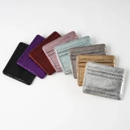 Women Thin Card Holder Wallet Lightweight Multi-Card Holder Case Pu Leather Credit Card Money Coin Holder Purse Bag