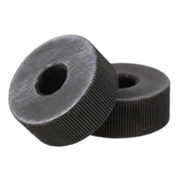 2pcs 19*8mm Knurling Tool Silver Single Straight Wheel Linear Knurl Tool 0.8-2.0mm Pitch