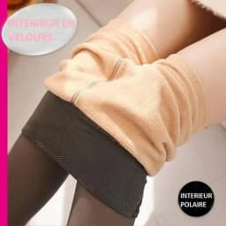 Customizable Artificial semi transparent warm wool tight fitting suit Leggings DDK403023