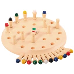 Imitation Wooden Memory Match Stick Chess Color Game Board Puzzles Montessori Educational Toy Cognitive Ability Learning Toys