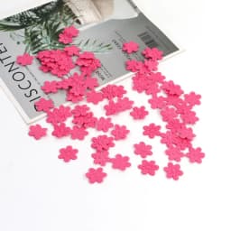 2cm cloth five-petal flower embossing DIY children's hair accessories hairpin jewelry small flower cloth accessories 100pcs/pack