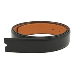 3.3 cm Board Buckle Pin Buckle Belt Strip, Belt Body, Buckle-Free White and Blue-Gray Genuine Leather Perforated Belt