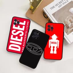 Fashion Diesel Phone Case For IPhone 16 17 Air 15 14 13 12 11 Pro Max 16E Plus Fundas