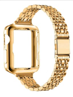 New 2 In1 Band Protective Shell Case for Apple Watch Cover Strap Series 11/10/9/8/7/6/5/4 38mm 40mm 41mm 42mm 44mm 45mm 46mm