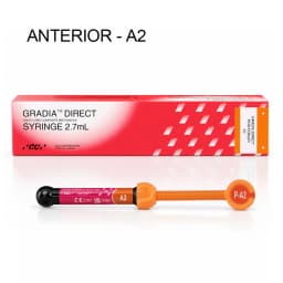 NEW Dental GC Gradia Direct Light‑Cured Composite Restorative 2.7mL  Nano Resin Filling Material for Anterior Posterior Teeth